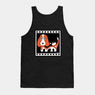 Basset Hound Puppy Tank Top